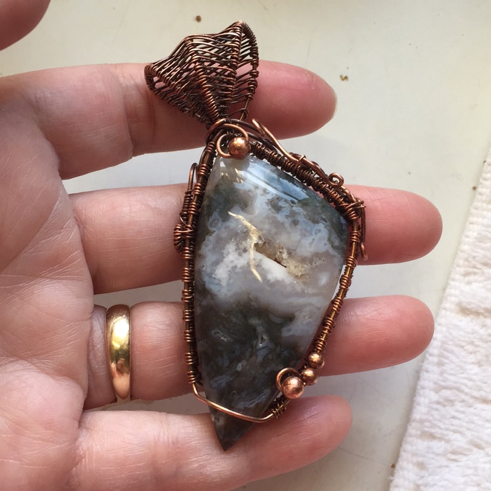 Jewelry pendant handmade